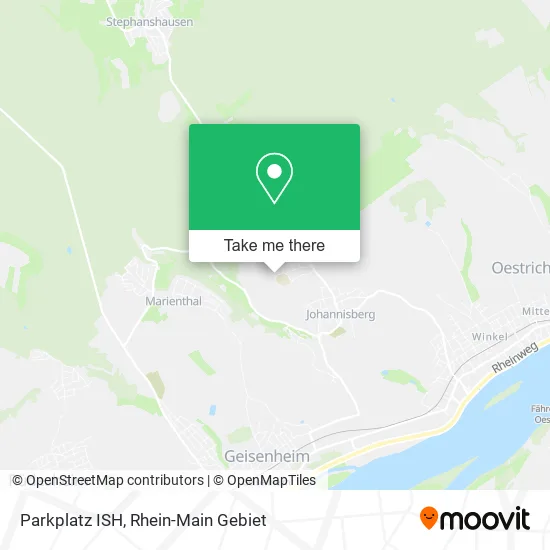 Карта Parkplatz ISH