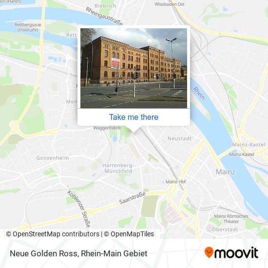 Карта Neue Golden Ross