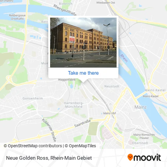 Карта Neue Golden Ross