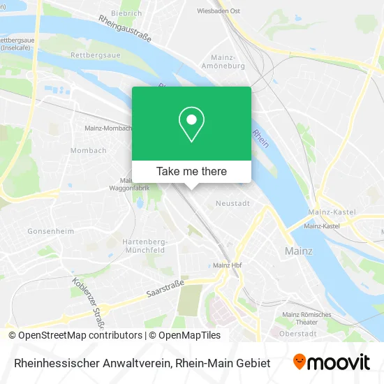 Карта Rheinhessischer Anwaltverein