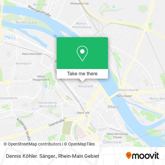 Dennis Köhler. Sänger. map