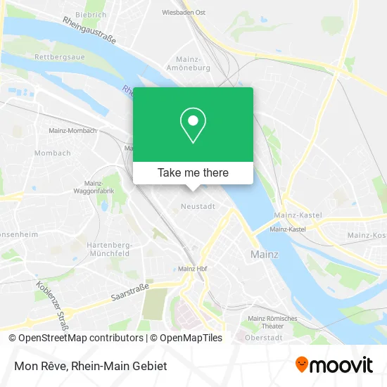 Карта Mon Rêve