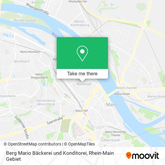 Berg Mario Bäckerei und Konditorei map