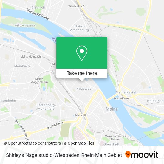 Shirley's Nagelstudio-Wiesbaden map