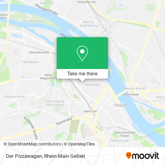 Карта Der Pizzawagen