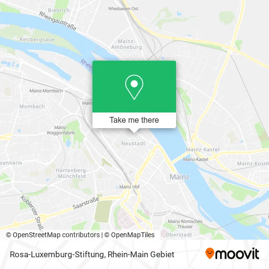 Rosa-Luxemburg-Stiftung map