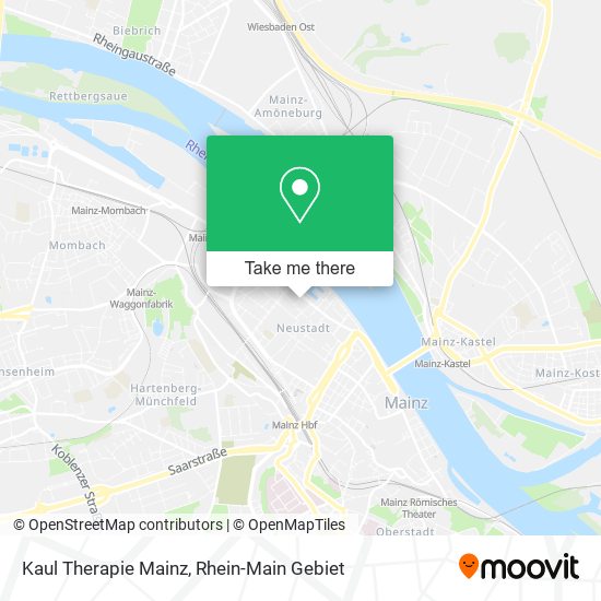 Карта Kaul Therapie Mainz