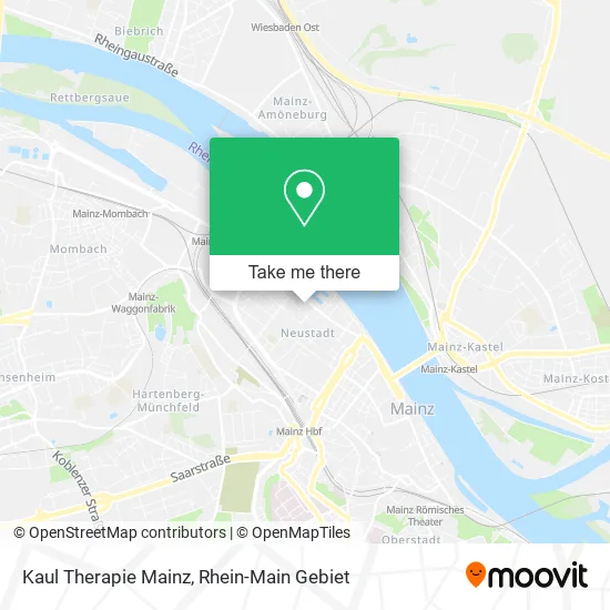 Карта Kaul Therapie Mainz