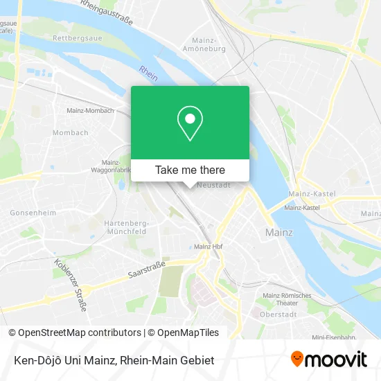 Карта Ken-Dôjô Uni Mainz
