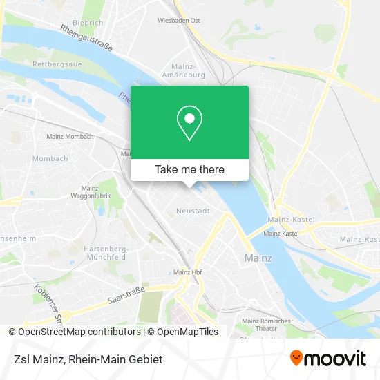 Карта Zsl Mainz