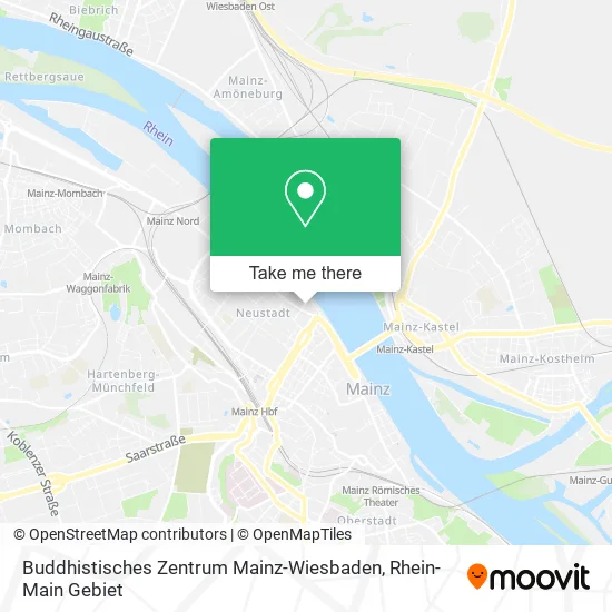 Карта Buddhistisches Zentrum Mainz-Wiesbaden