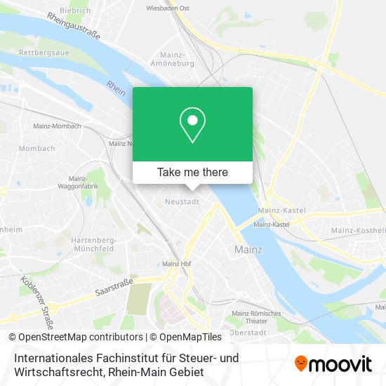 Internationales Fachinstitut für Steuer- und Wirtschaftsrecht map