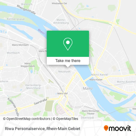 Карта Riwa Personalservice