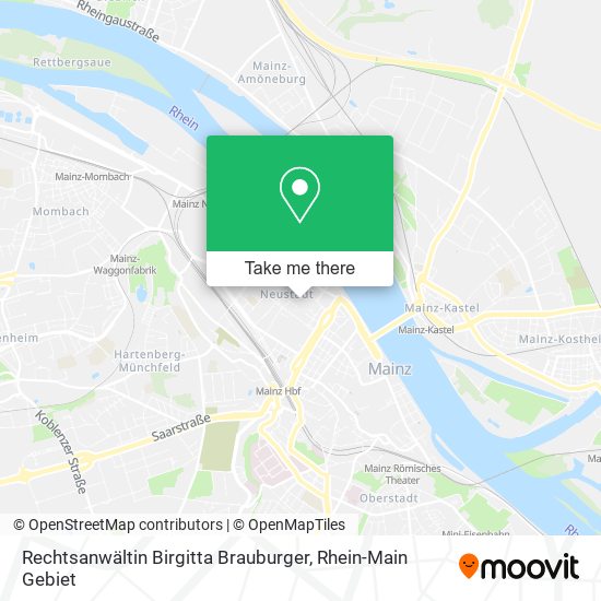 Rechtsanwältin Birgitta Brauburger map