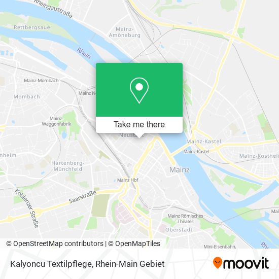 Карта Kalyoncu Textilpflege