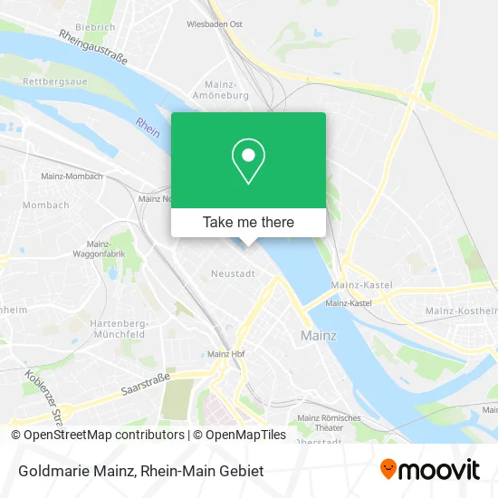 Карта Goldmarie Mainz