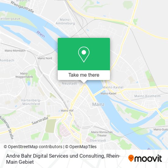 Andre Bahr Digital Services und Consulting map