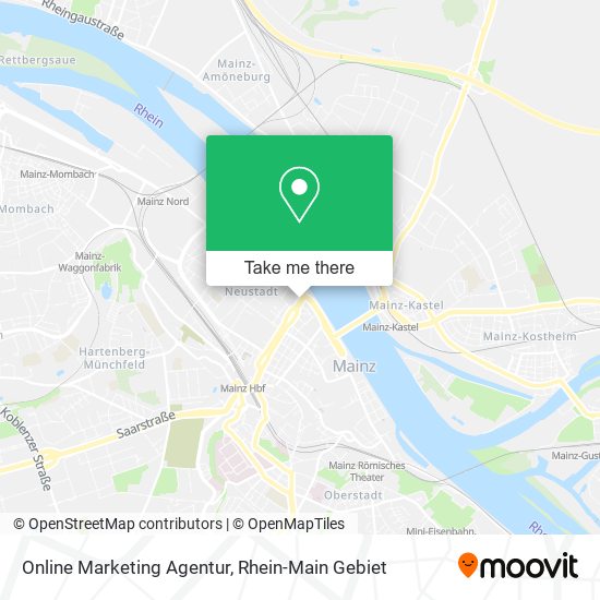 Online Marketing Agentur map