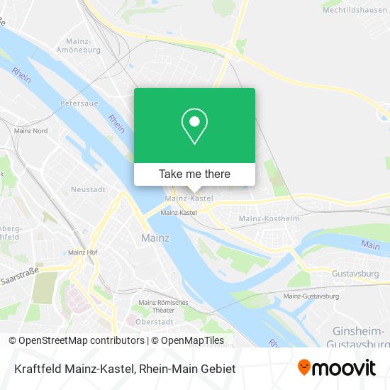 Карта Kraftfeld Mainz-Kastel