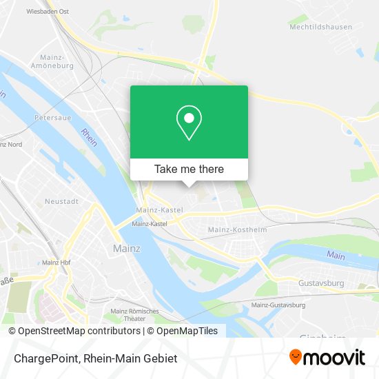 ChargePoint map