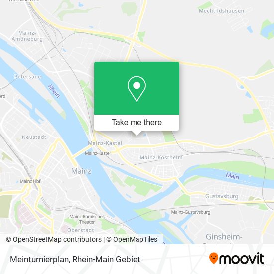 Карта Meinturnierplan