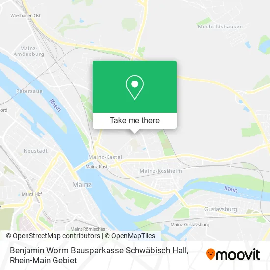 Карта Benjamin Worm Bausparkasse Schwäbisch Hall