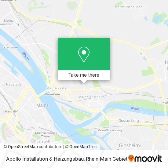 Карта Apollo Installation & Heizungsbau