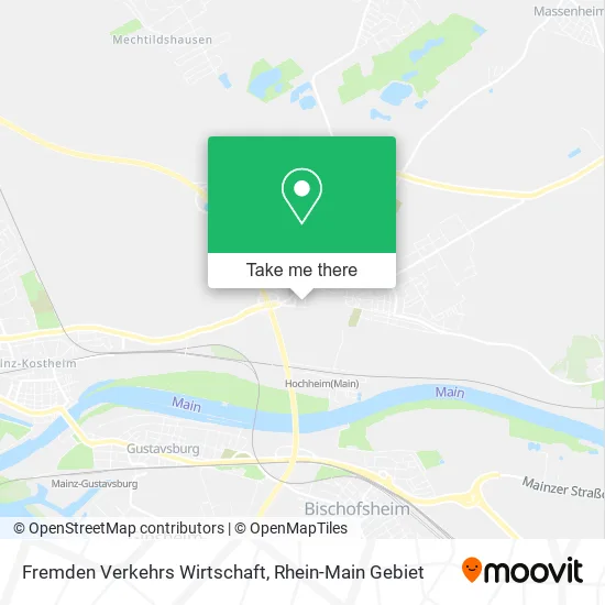 Карта Fremden Verkehrs Wirtschaft