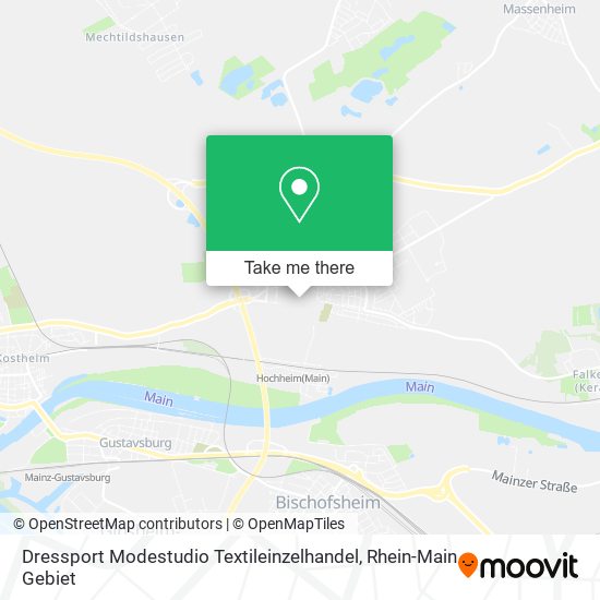 Dressport Modestudio Textileinzelhandel map
