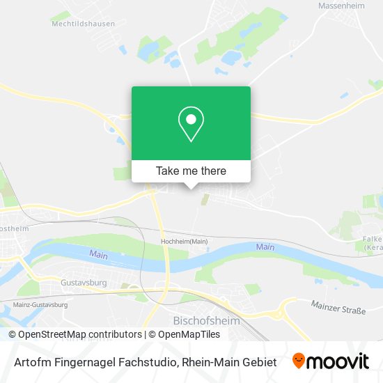 Artofm Fingernagel Fachstudio map