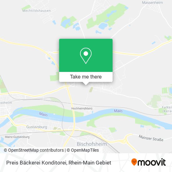 Preis Bäckerei Konditorei map