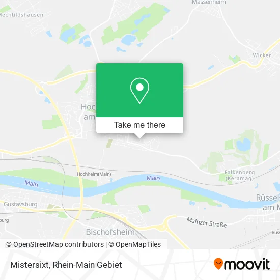 Карта Mistersixt