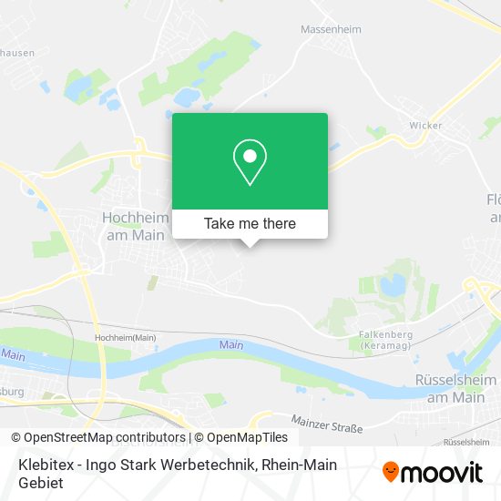 Klebitex - Ingo Stark Werbetechnik map