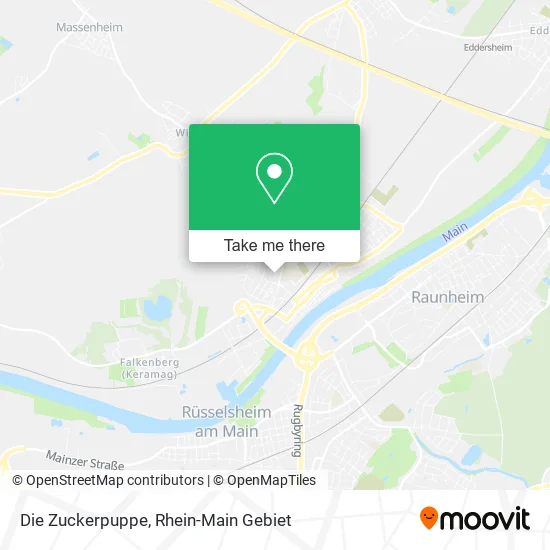 Карта Die Zuckerpuppe