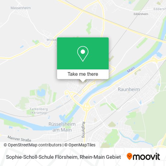 Sophie-Scholl-Schule Flörsheim map