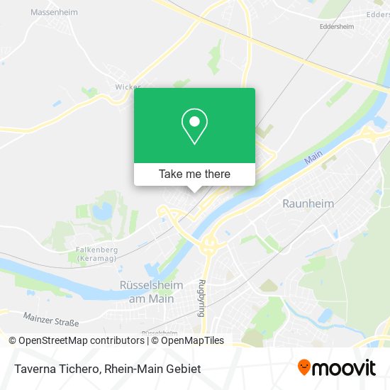 Карта Taverna Tichero