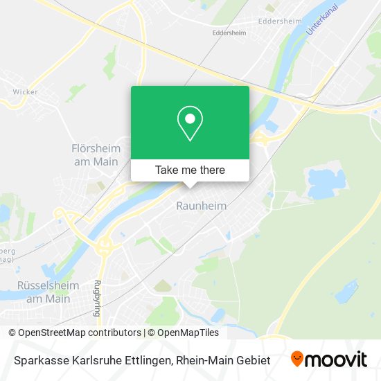 Sparkasse Karlsruhe Ettlingen map