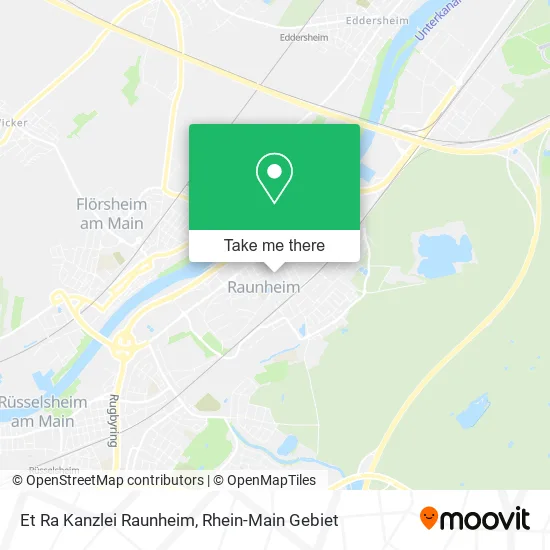 Карта Et Ra Kanzlei Raunheim