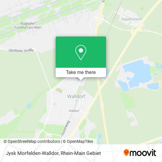 Карта Jysk Morfelden-Walldor