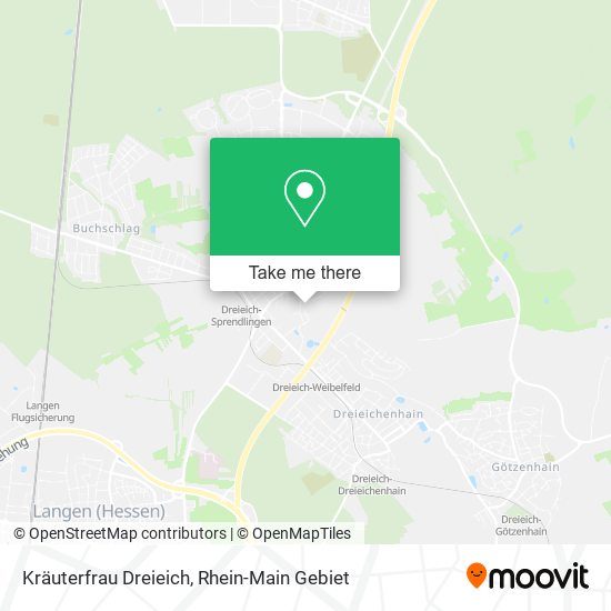 Kräuterfrau Dreieich map