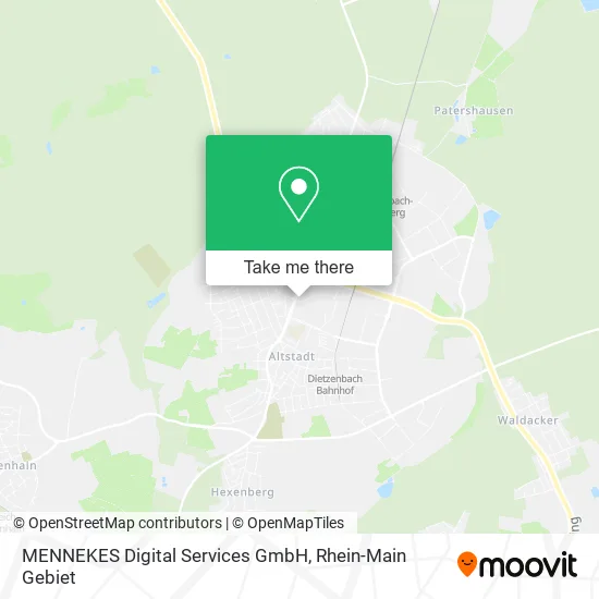 Карта MENNEKES Digital Services GmbH
