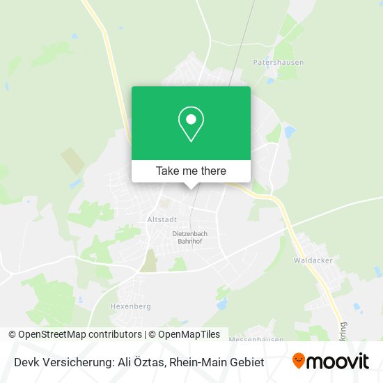 Devk Versicherung: Ali Öztas map