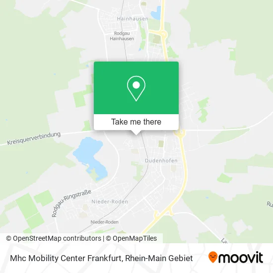 Карта Mhc Mobility Center Frankfurt