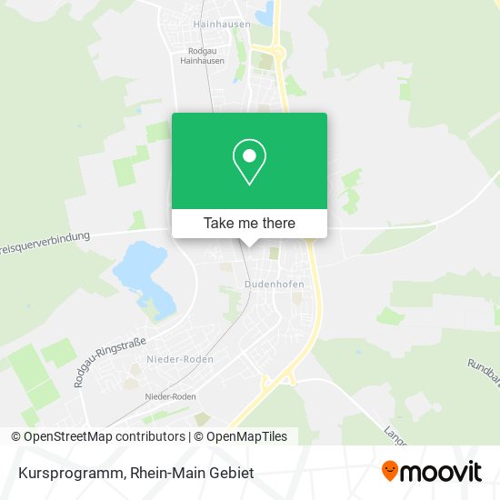 Карта Kursprogramm