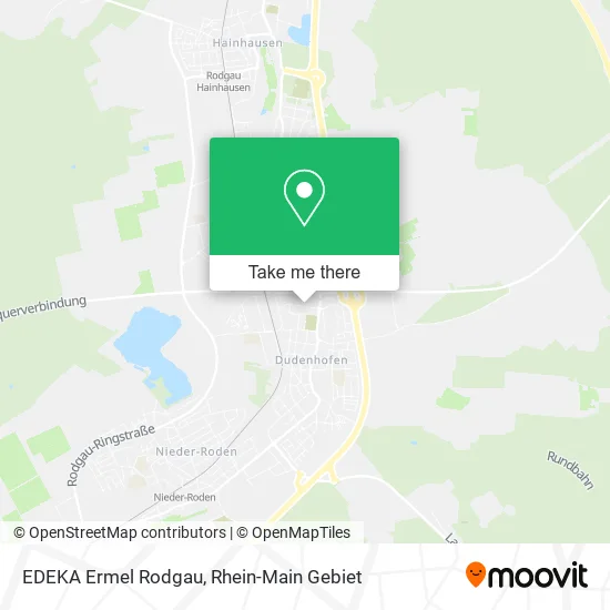 Карта EDEKA Ermel Rodgau