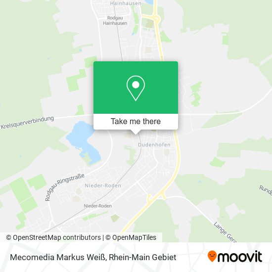 Mecomedia Markus Weiß map
