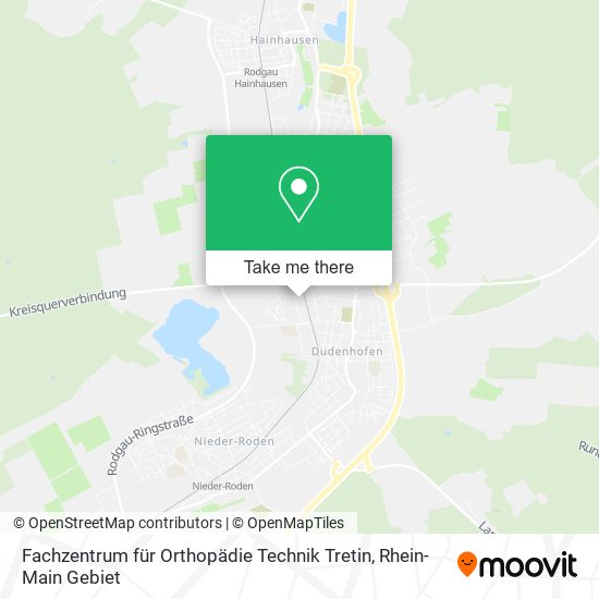 Fachzentrum für Orthopädie Technik Tretin map