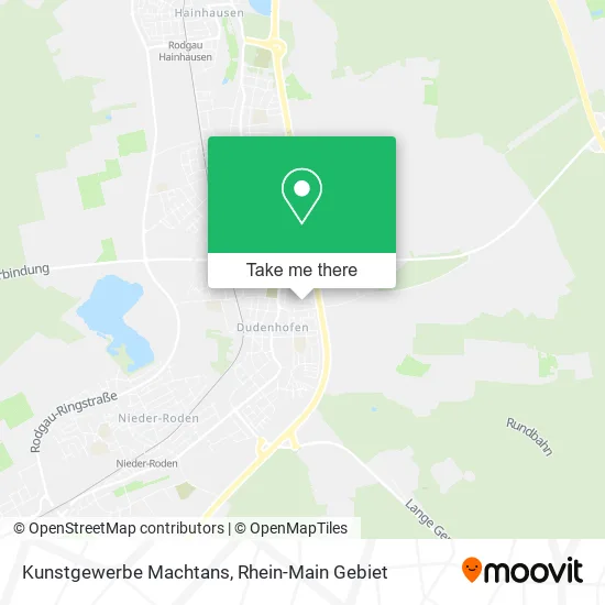 Карта Kunstgewerbe Machtans