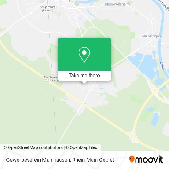 Gewerbeverein Mainhausen map
