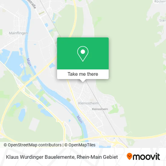 Карта Klaus Wurdinger Bauelemente